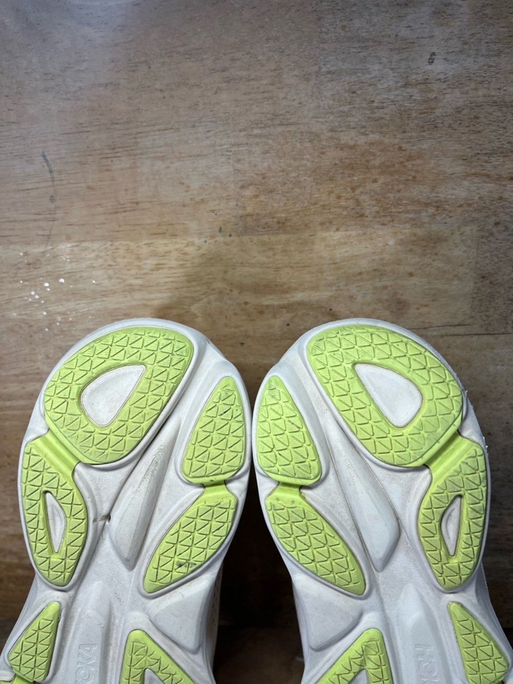 Hoka One One Bondi 8 Womens Size 9.5 Running Shoes Sneakers Cream Vanilla - Picture 9 of 12